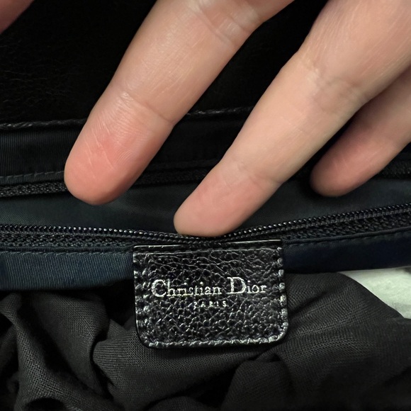 Rare Vintage 2005 Dior Flight monogram denim handbag - Picture 9 of 10